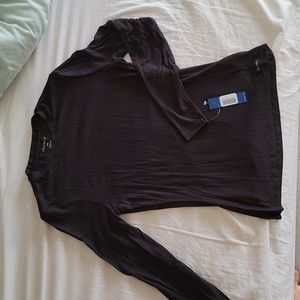 Black underscrub/long sleeve